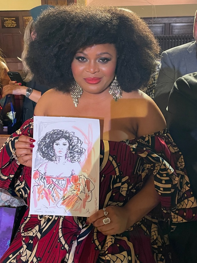 London Fashion Week VIP sketch