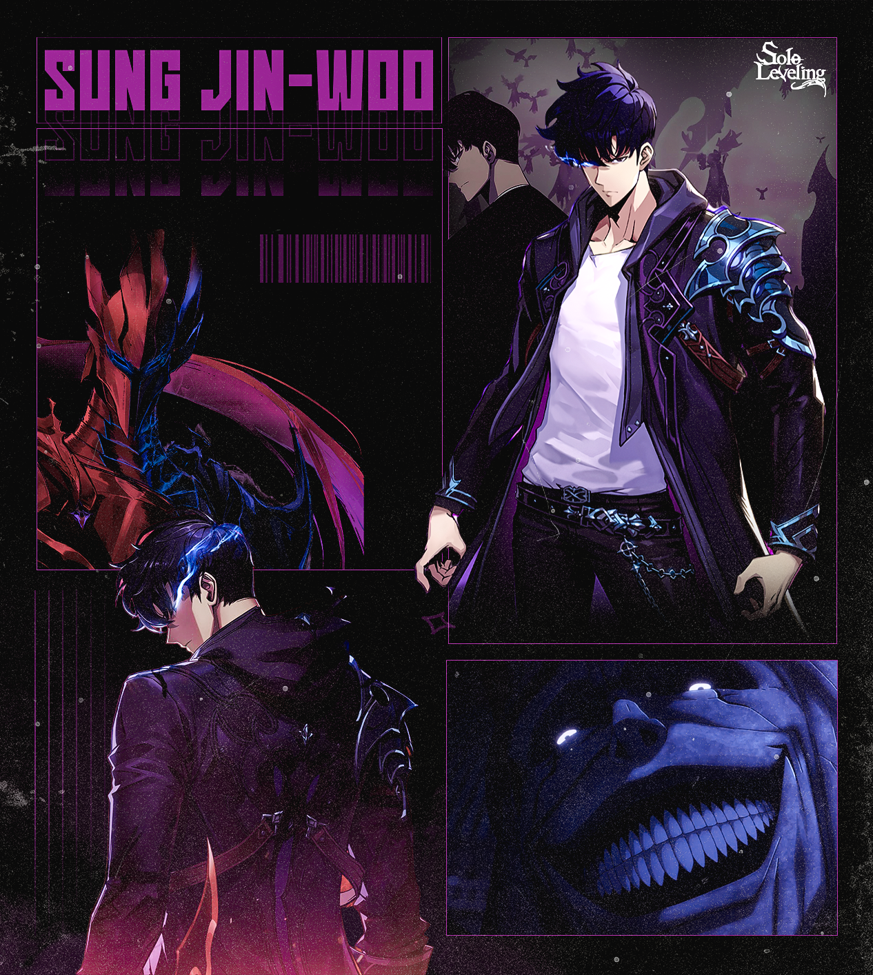 solo leveling poster