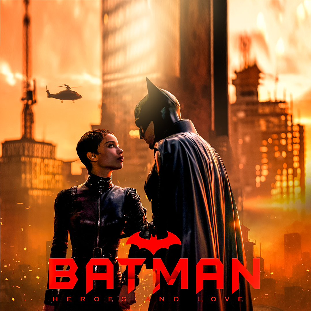 batman heroes and love