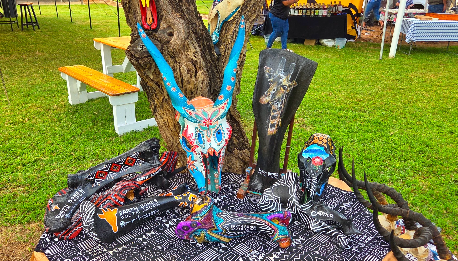 Earth Bones portfolio work