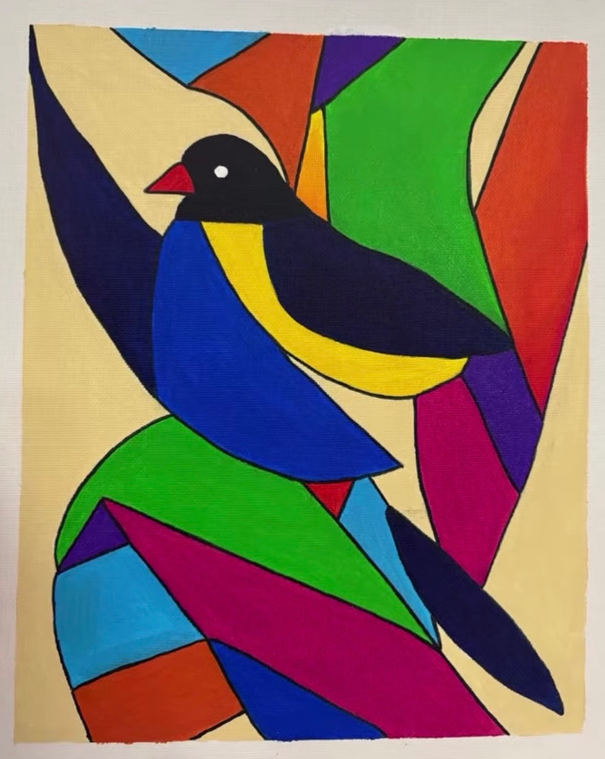 Geometric Acrylic Art !