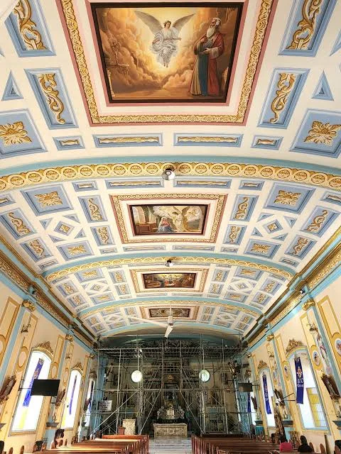 Diocesan Parish of San Miguel Arcangel Ceiling Mural