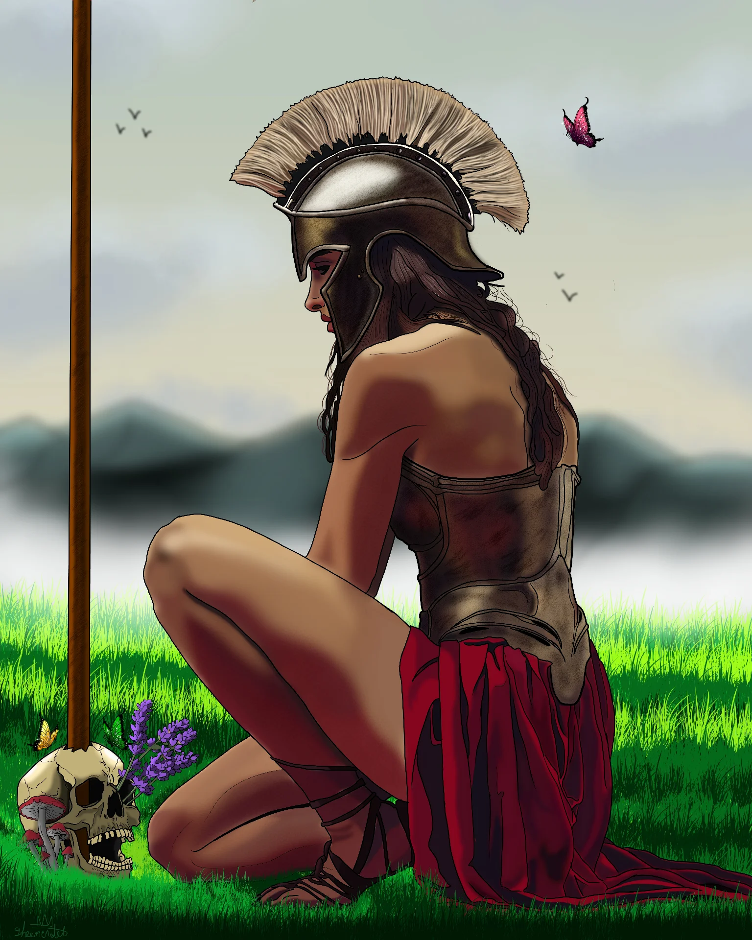 Refection of a warrior's Soul