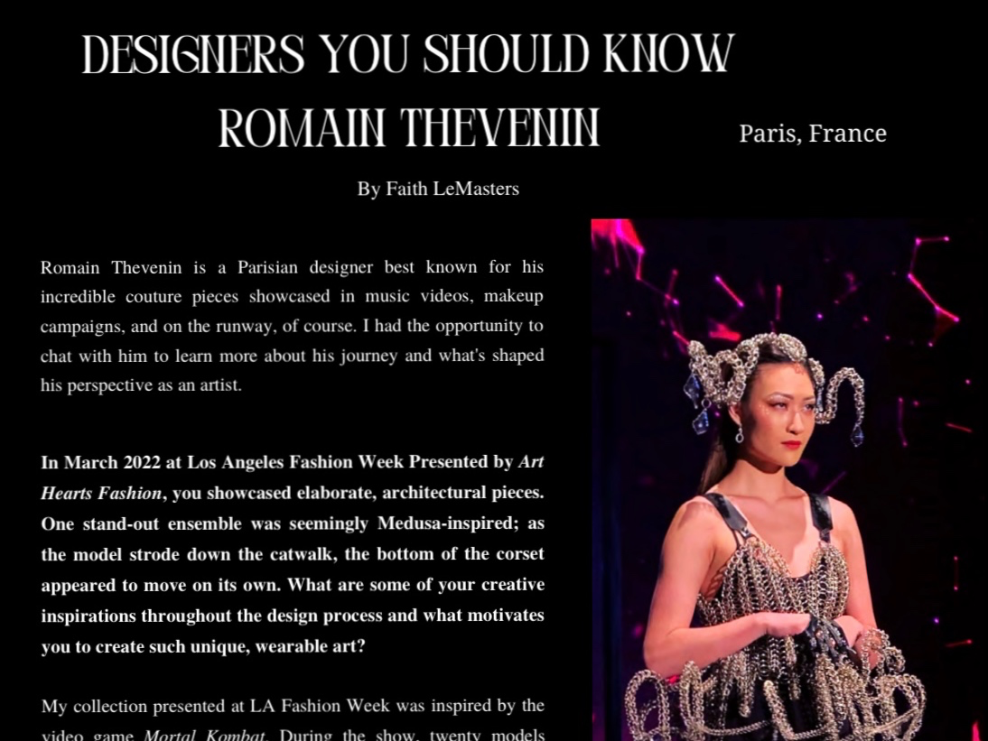 New Designer Spotlight