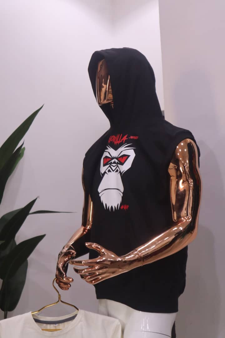 Gorilla series sleeveless hoodie