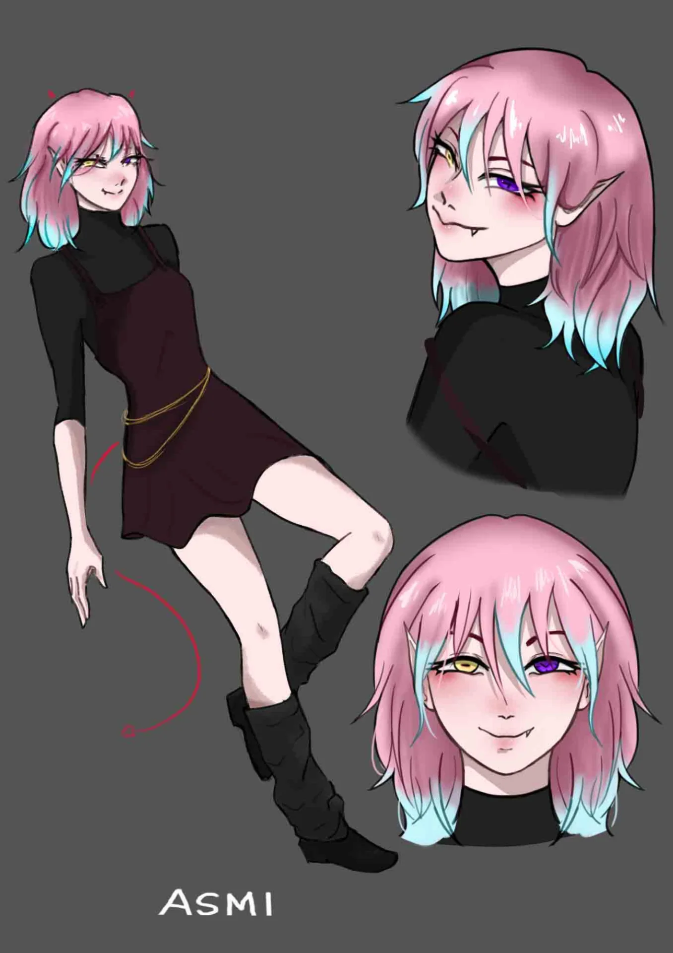 Tokei character design 