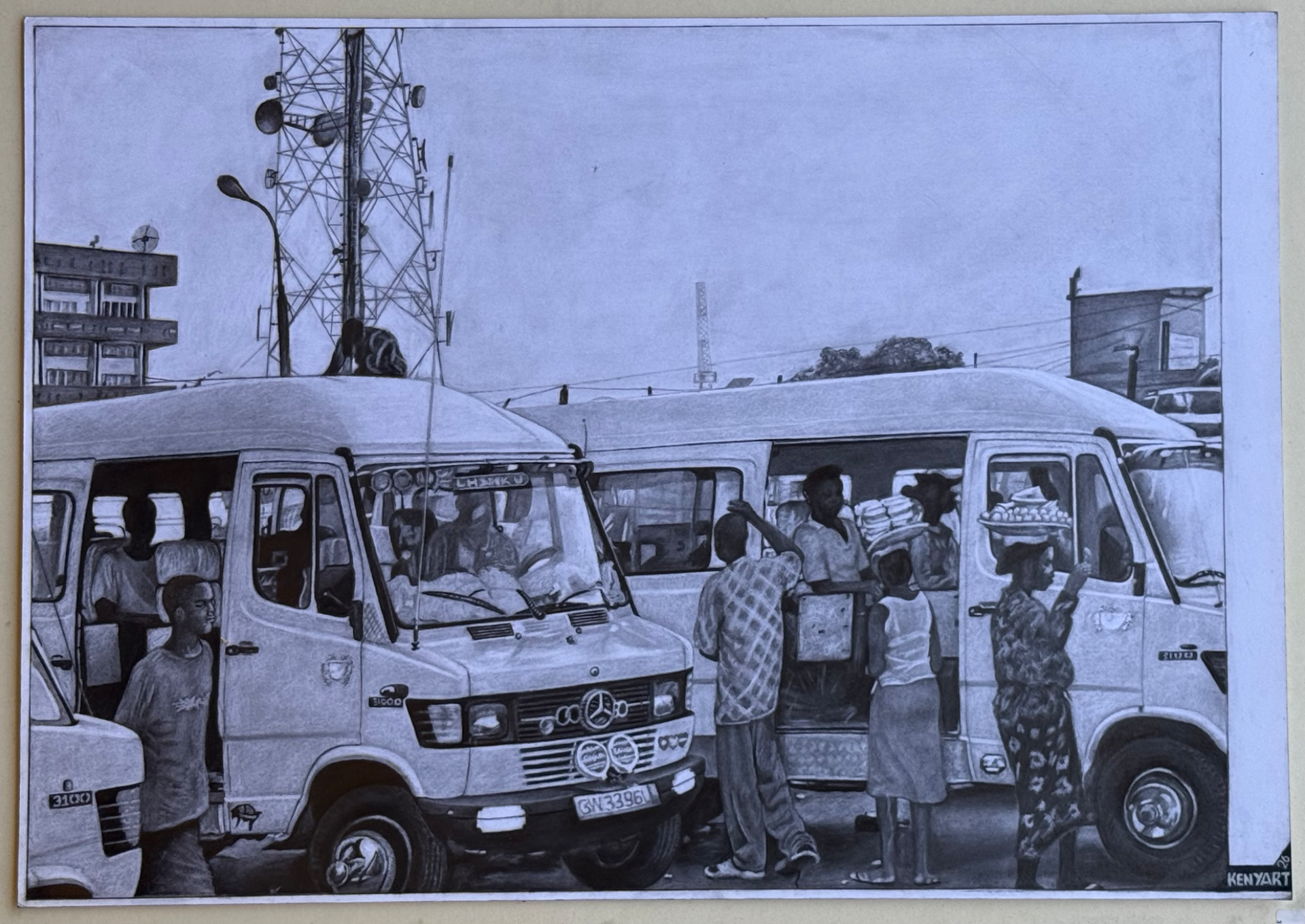 KENYART PENCIL STUDIO  portfolio work