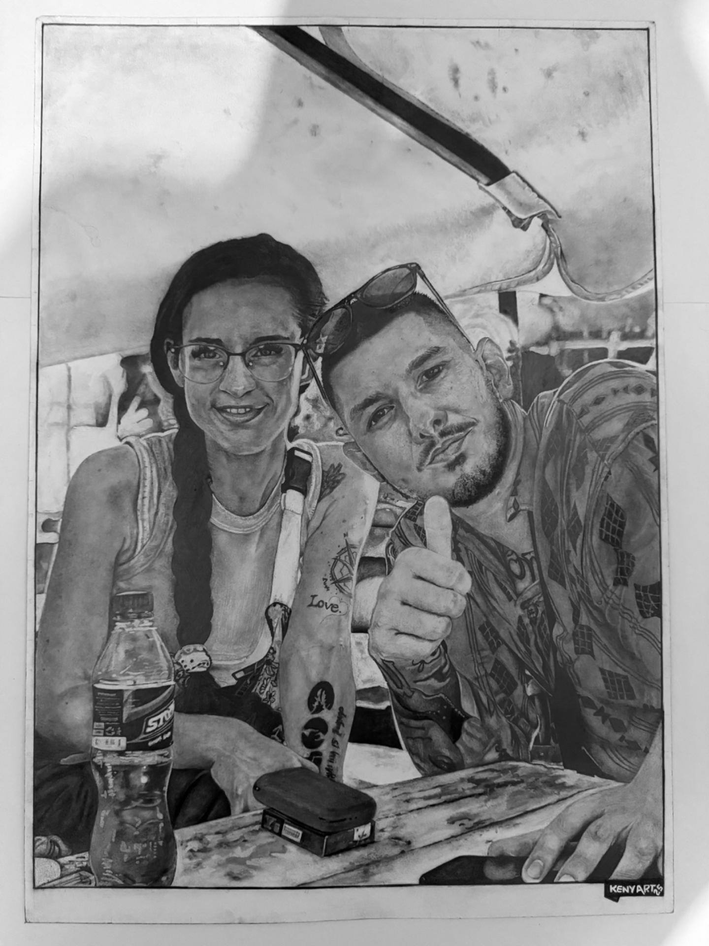 KENYART PENCIL STUDIO  portfolio work