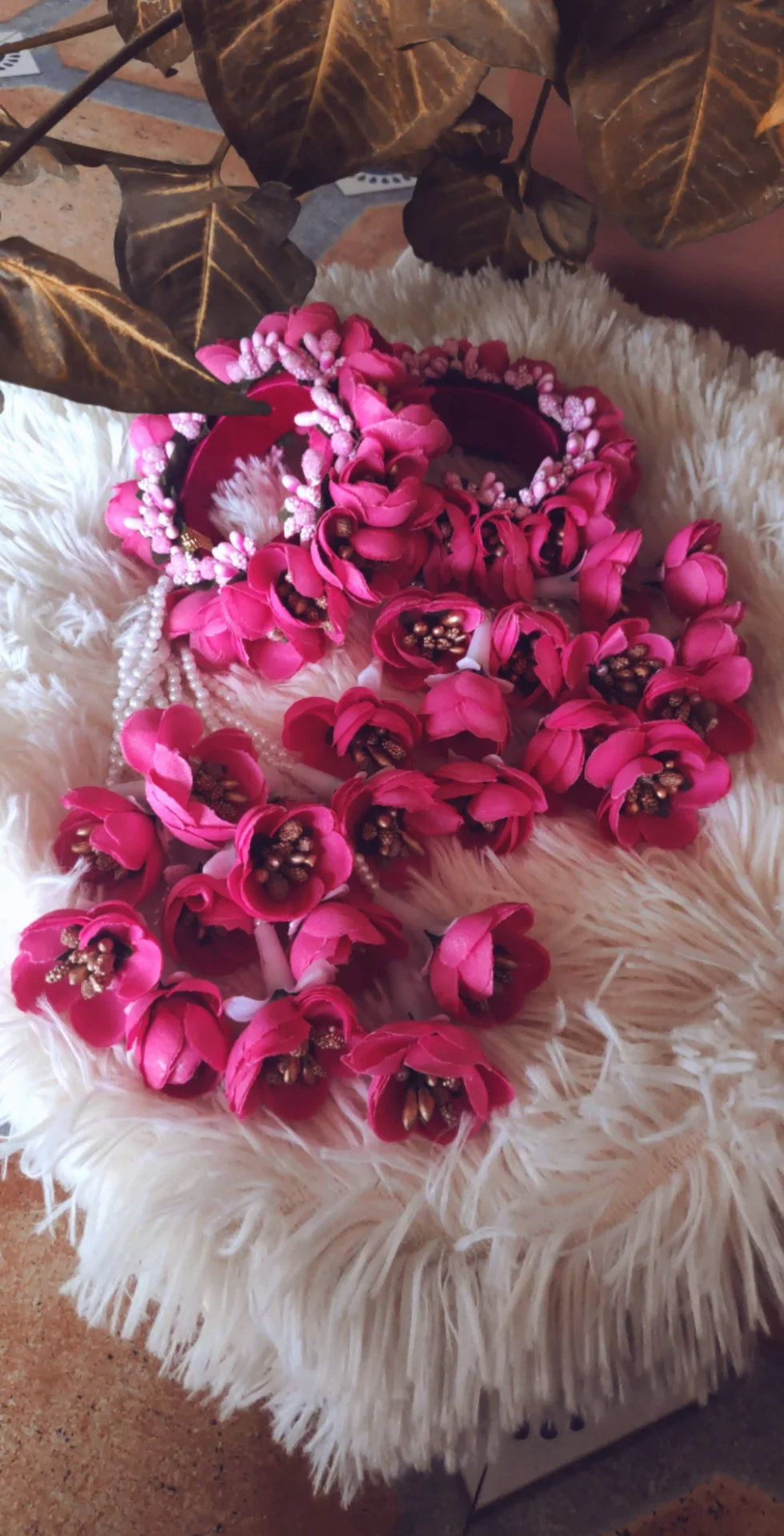 Floral kaleere bangles.