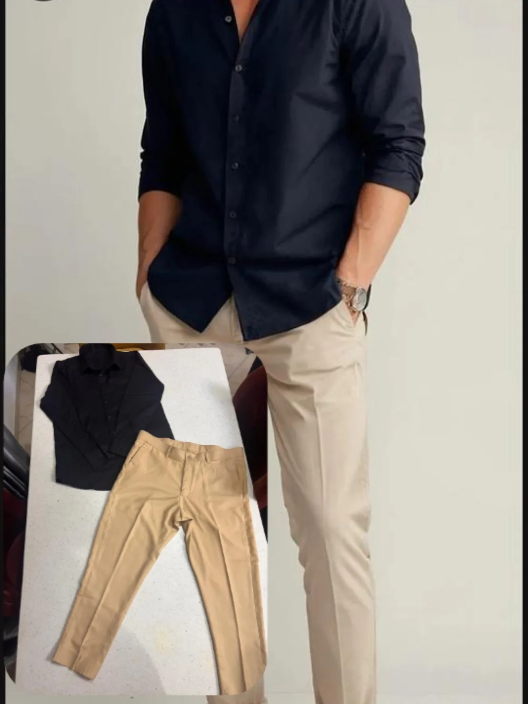 Men shirt and pant trouser