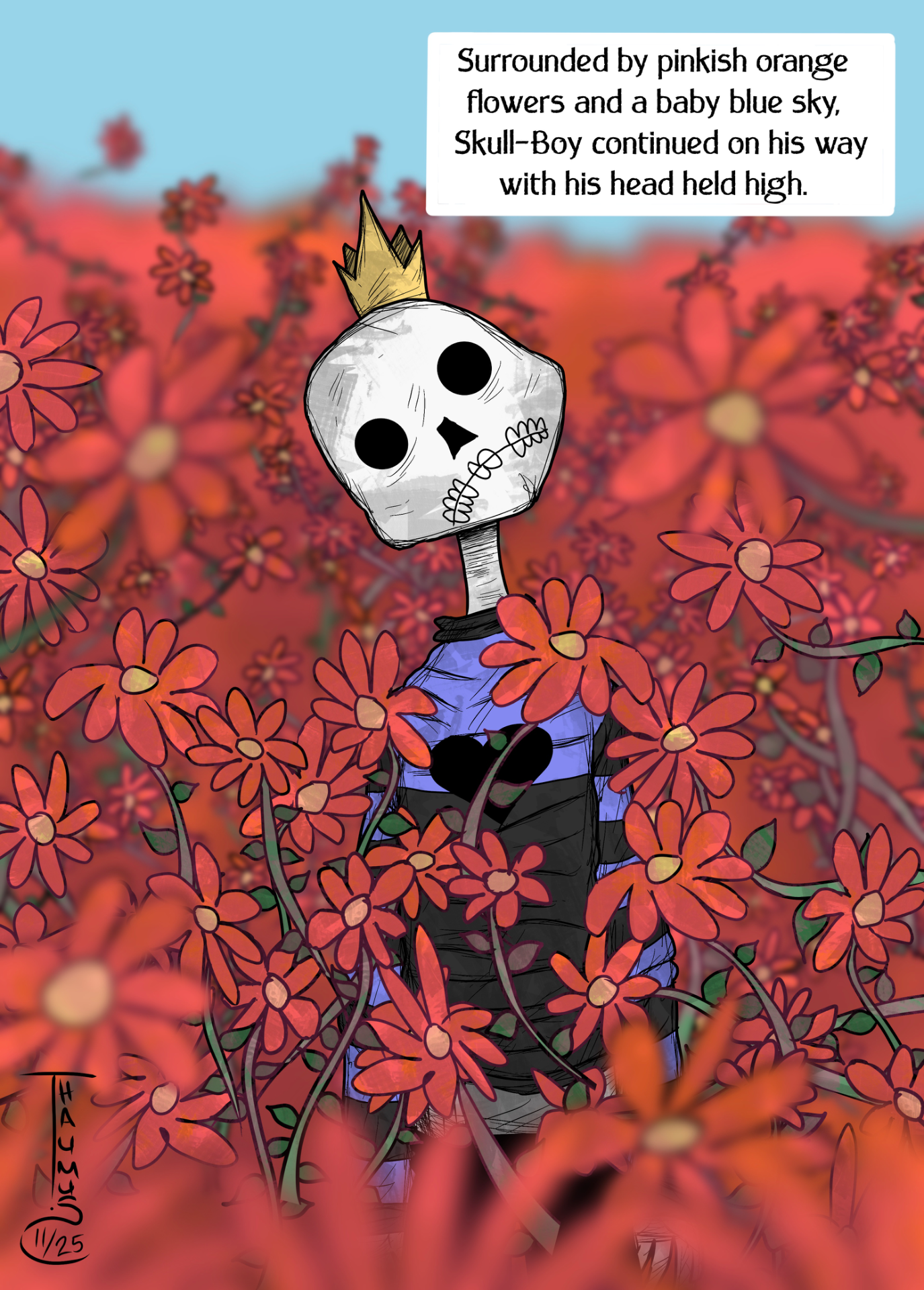 Thaumus the Bard portfolio work