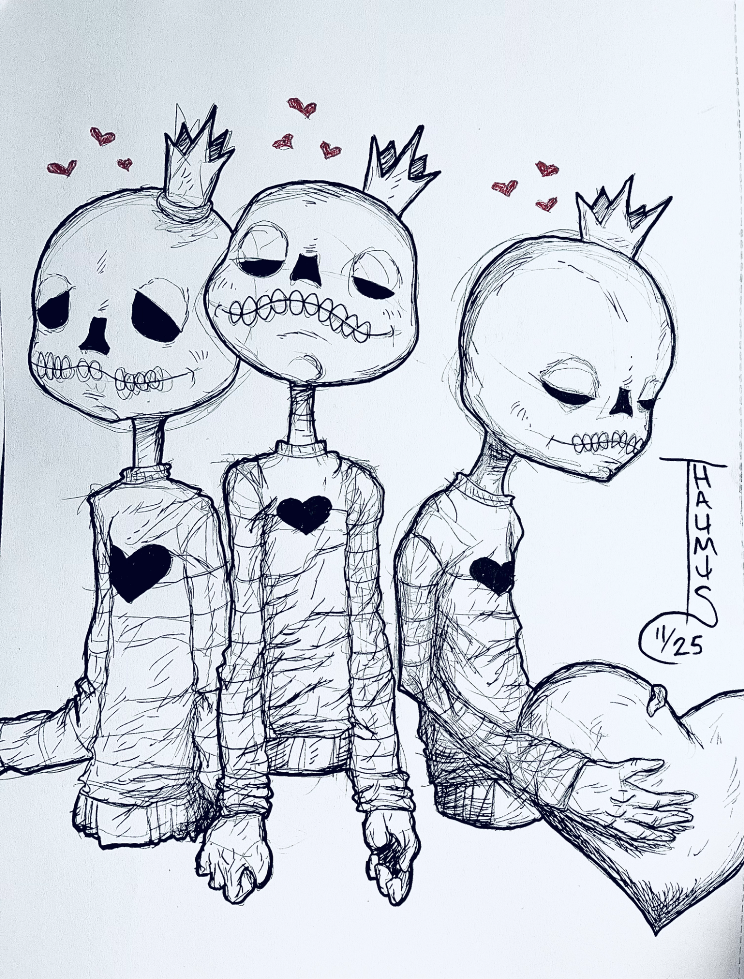 Thaumus the Bard portfolio work