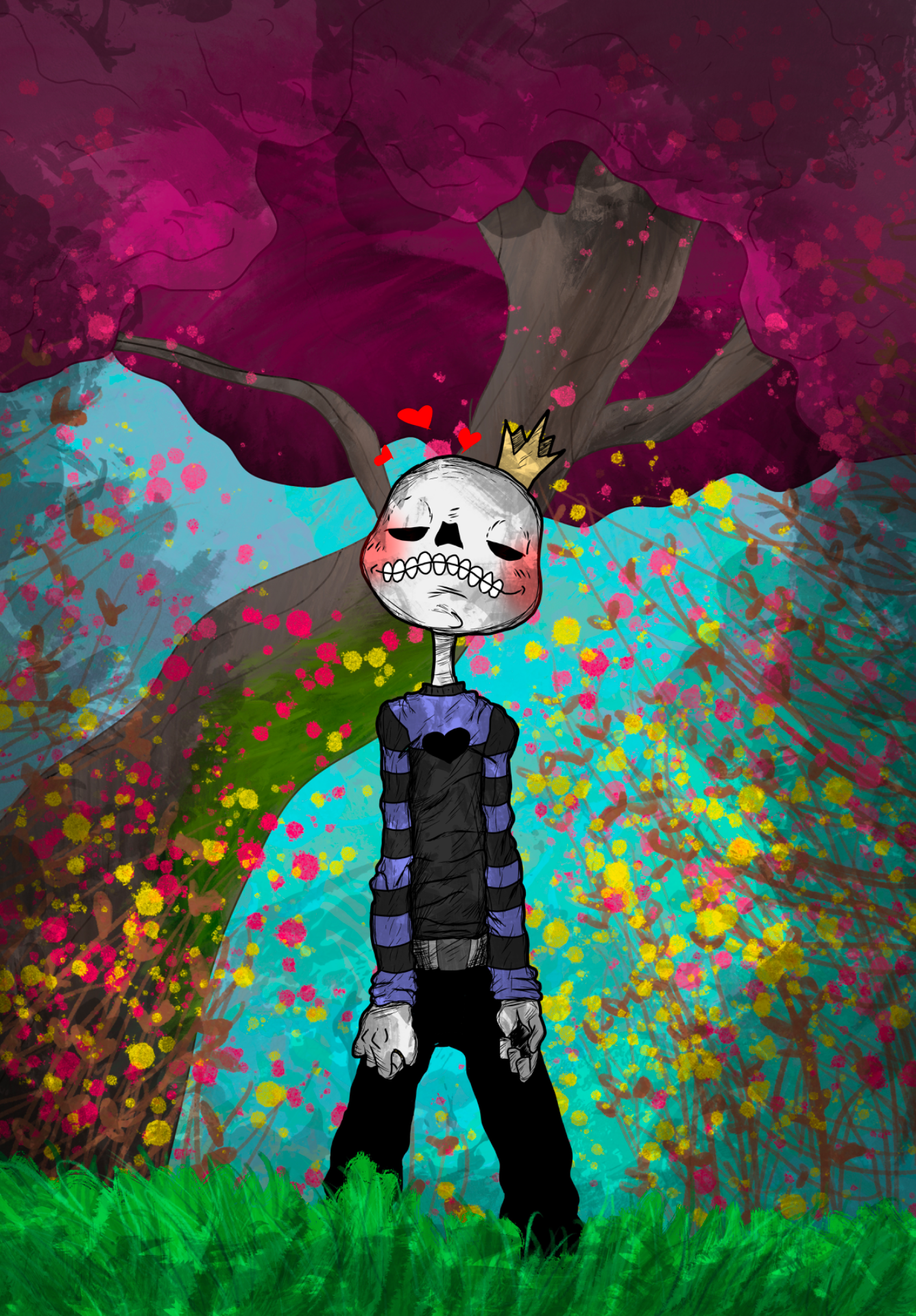 Thaumus the Bard portfolio work