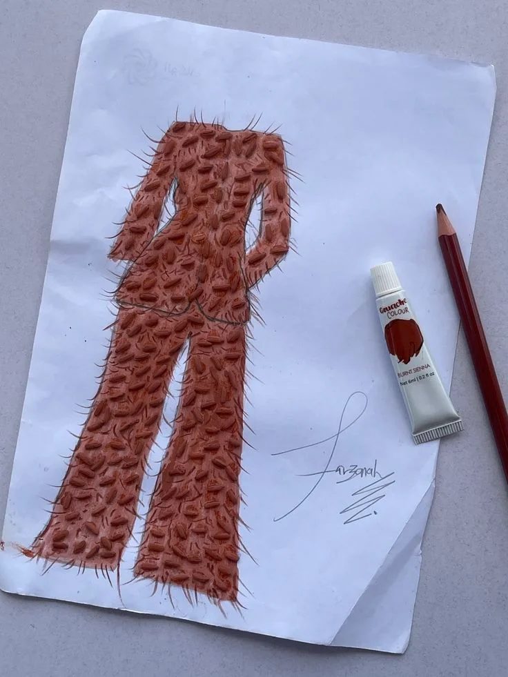 Conceptual Sketches by Farzanah zubairu , fashion illustrator