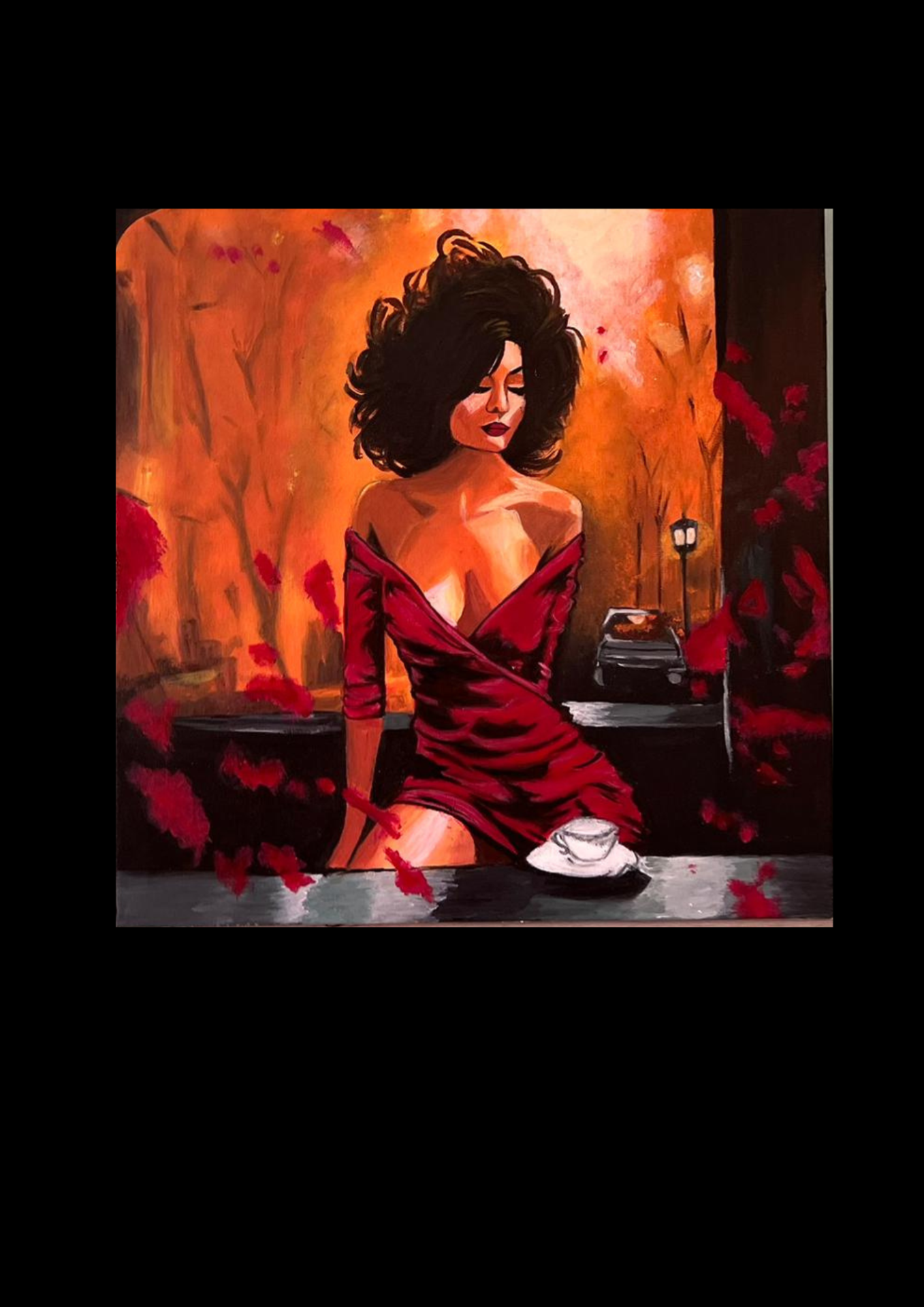 Collection of my painting and fashion brand by sandra.keriakos88, fashion dedigner
