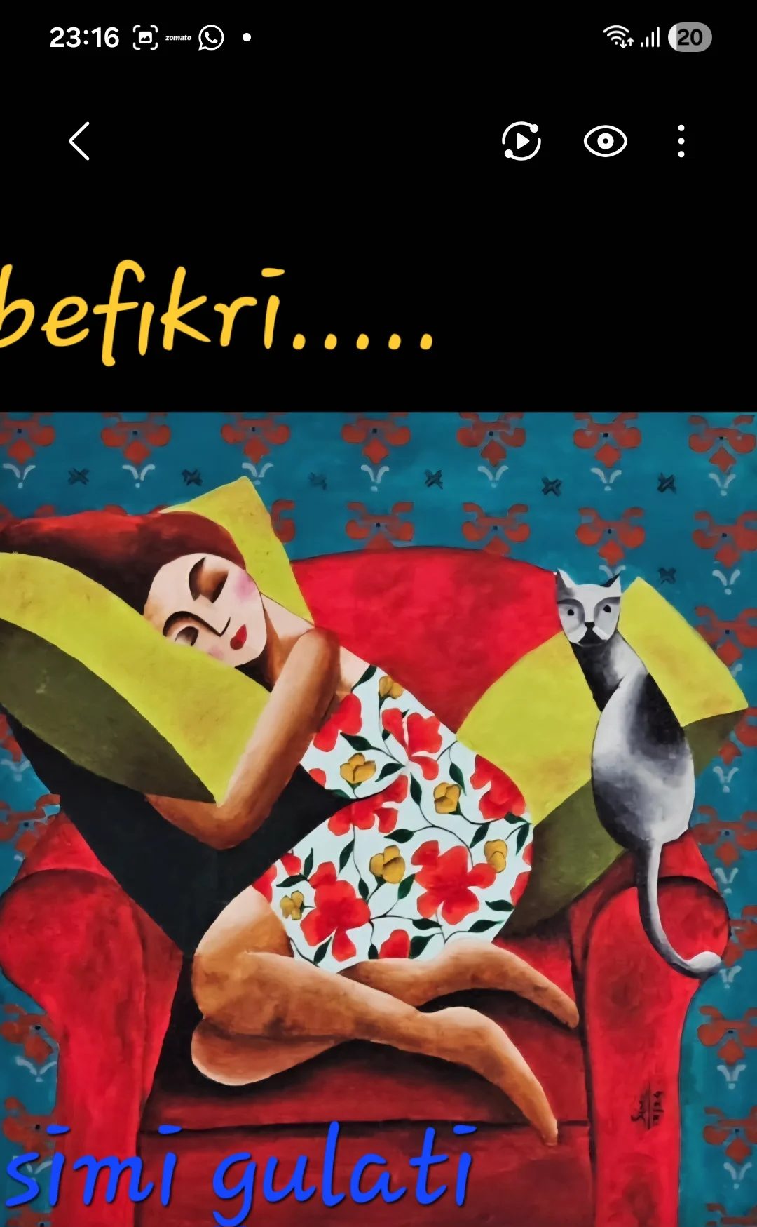 Selected Works by Simi, doctor cum artist