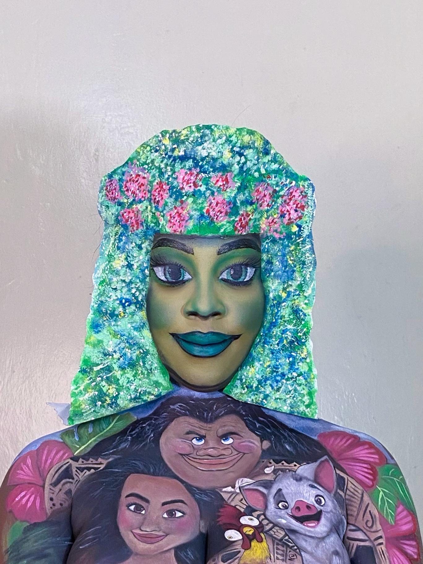 Character Transformation by christinalando6, fine art, beauty make up, special effects make up, body painting