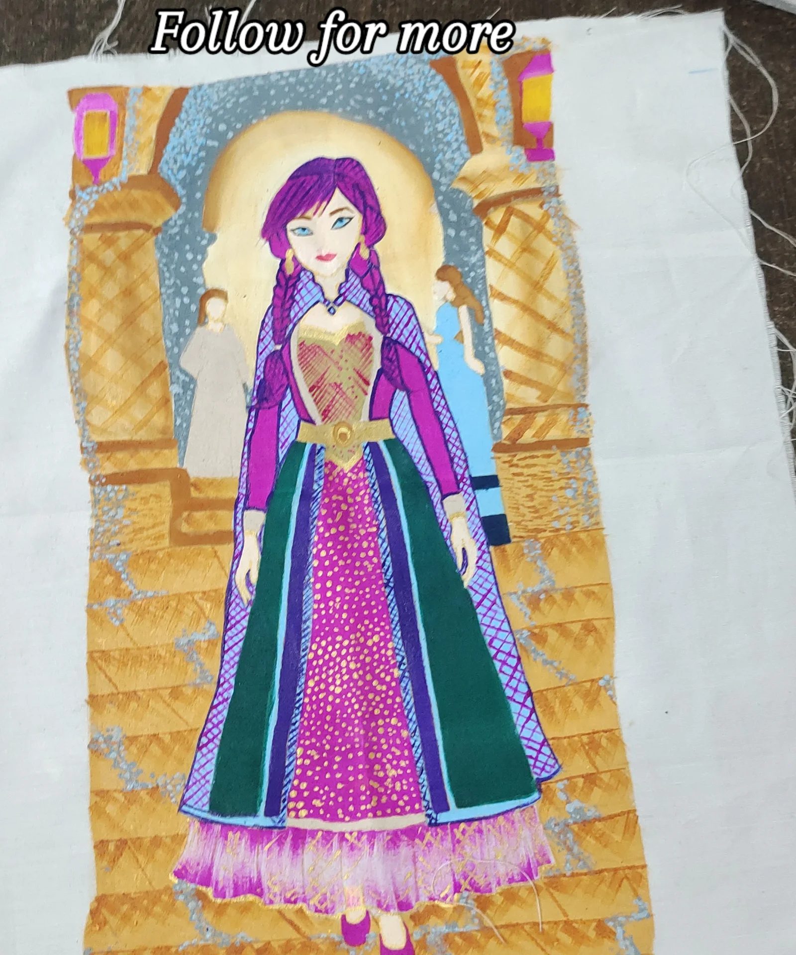 FEATURED ILLUSTRATION by memon9724086278gulnaz, fashion illustration