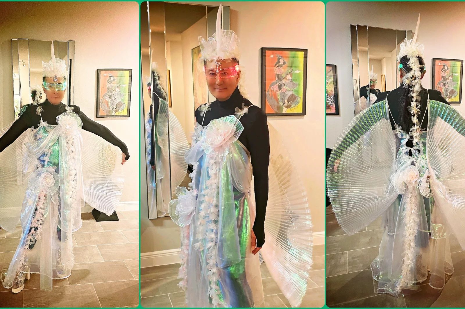 Space Odessey4 - Hagles_collage by Bernard Foong, fashion styling