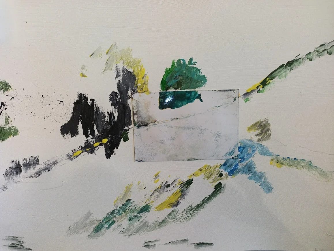 snow hıll by Fran Kusters, modern art and writing