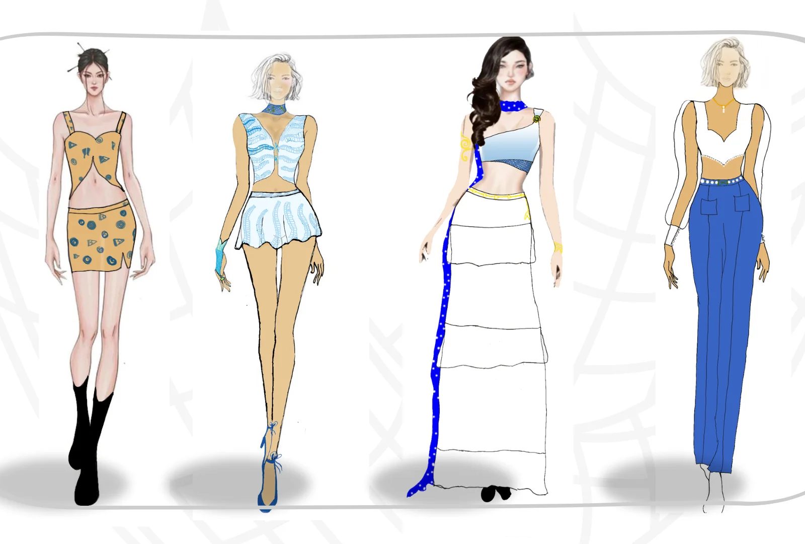 Alisha meged by alishapoudel815, fashion illustration