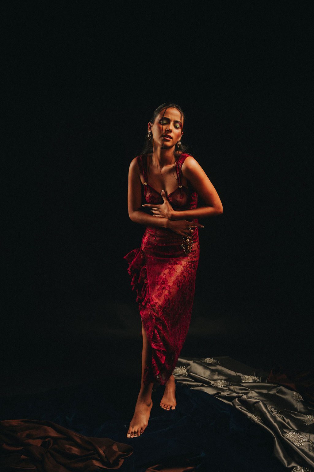 Selected Works by Adrian Nguyen, fashion photography