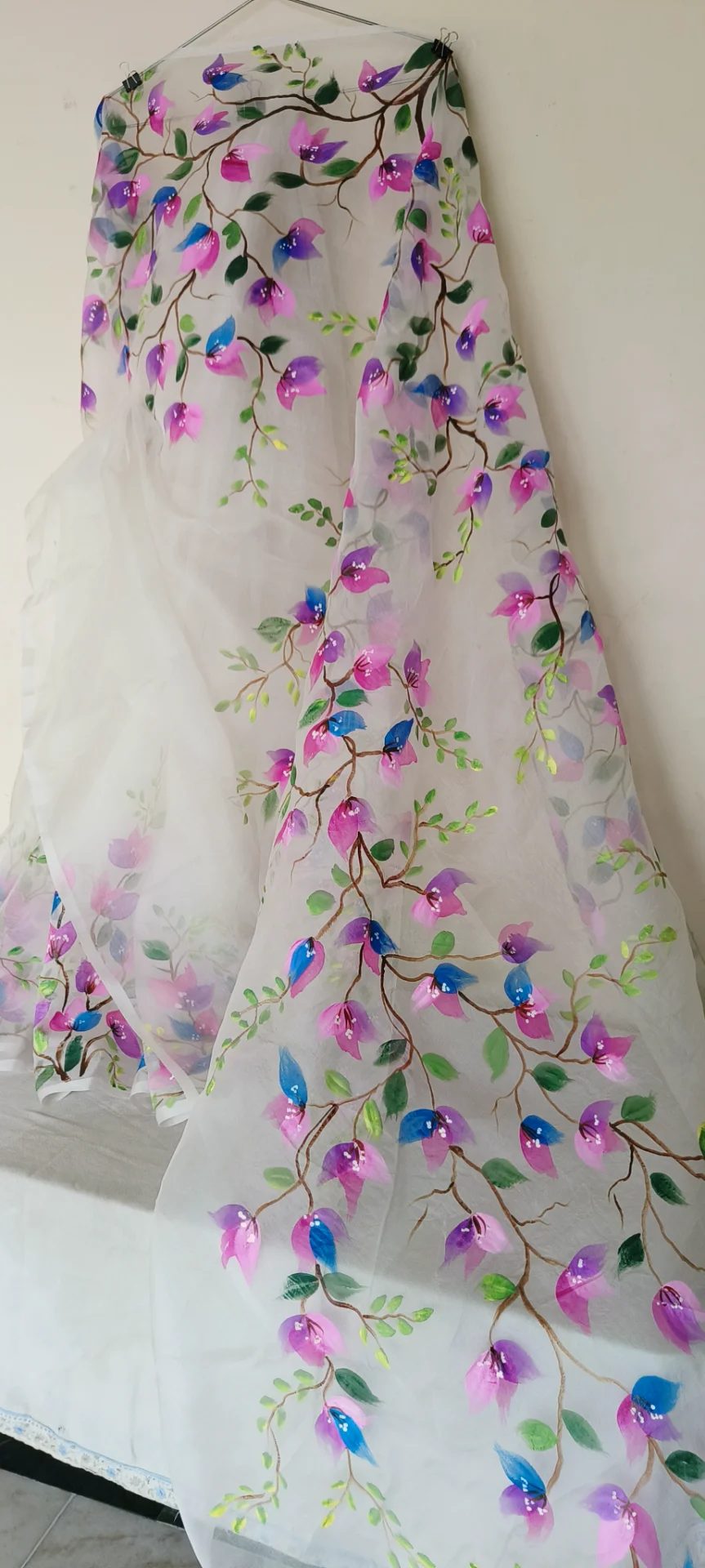 Wearable Canvases by rangsaaz01, hand painted fabric