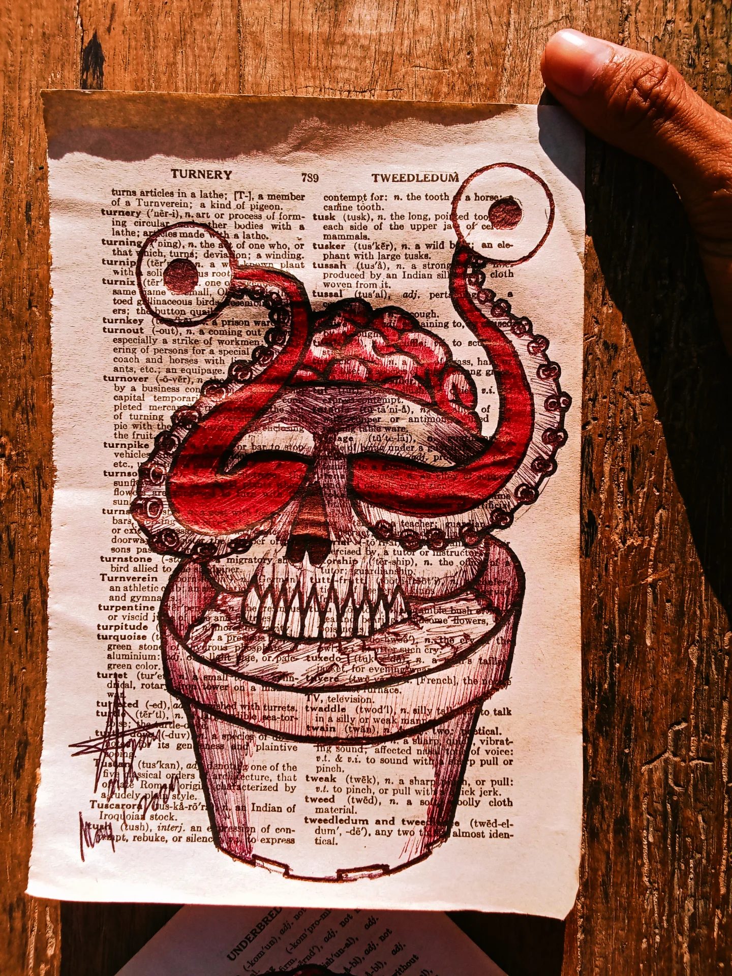 Expressionistic Grotesque by buknoykulolotal, traditional arts