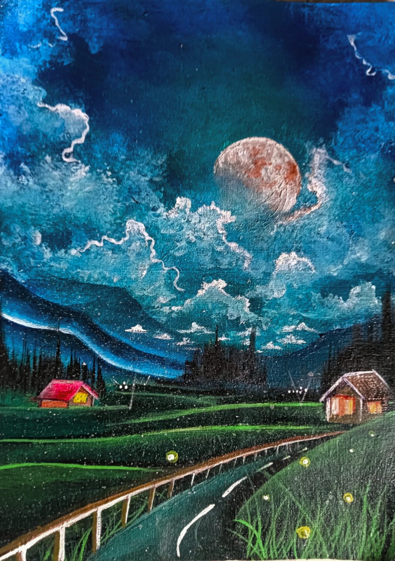 Selected Visual Studies by Arcbys , handmade acrylic paintings, graphic designs