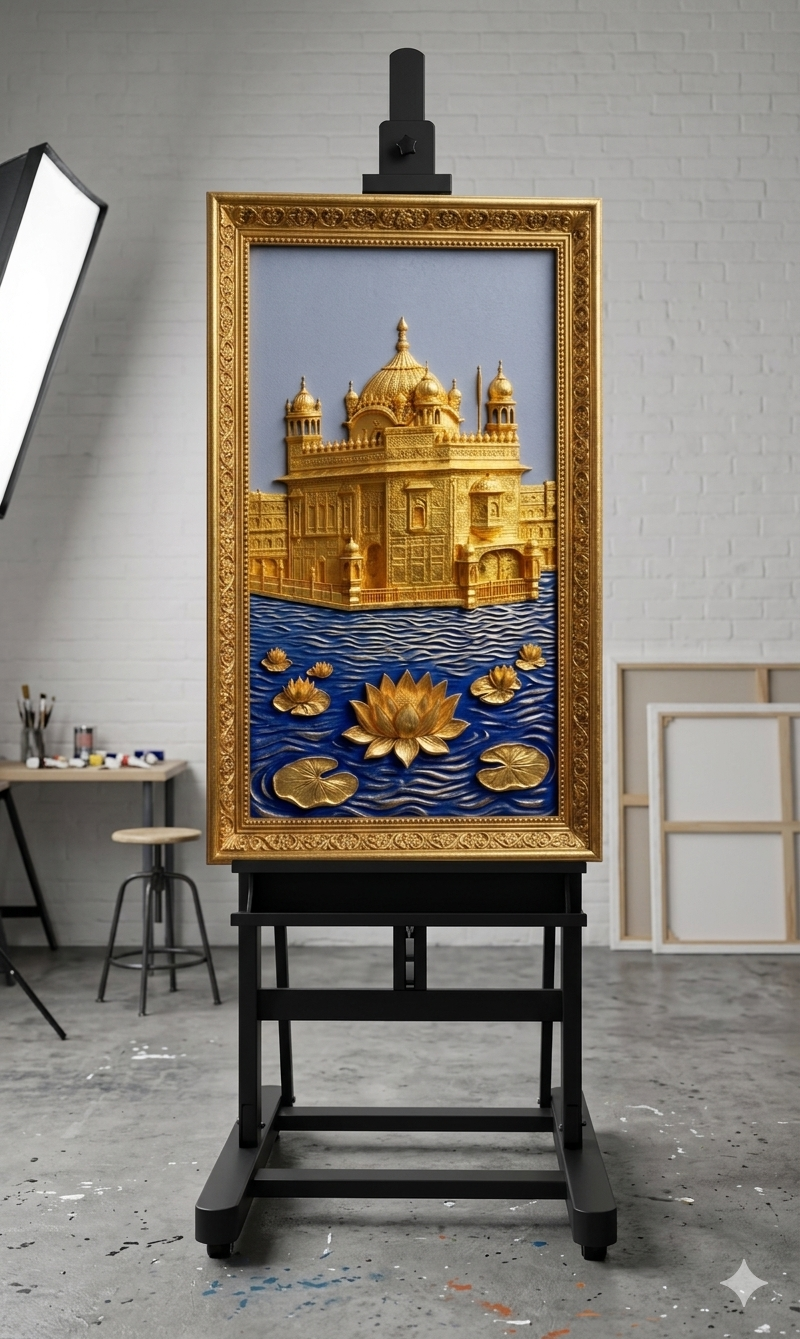 Golden Opulence by auricartsbyghhazal, portfolio