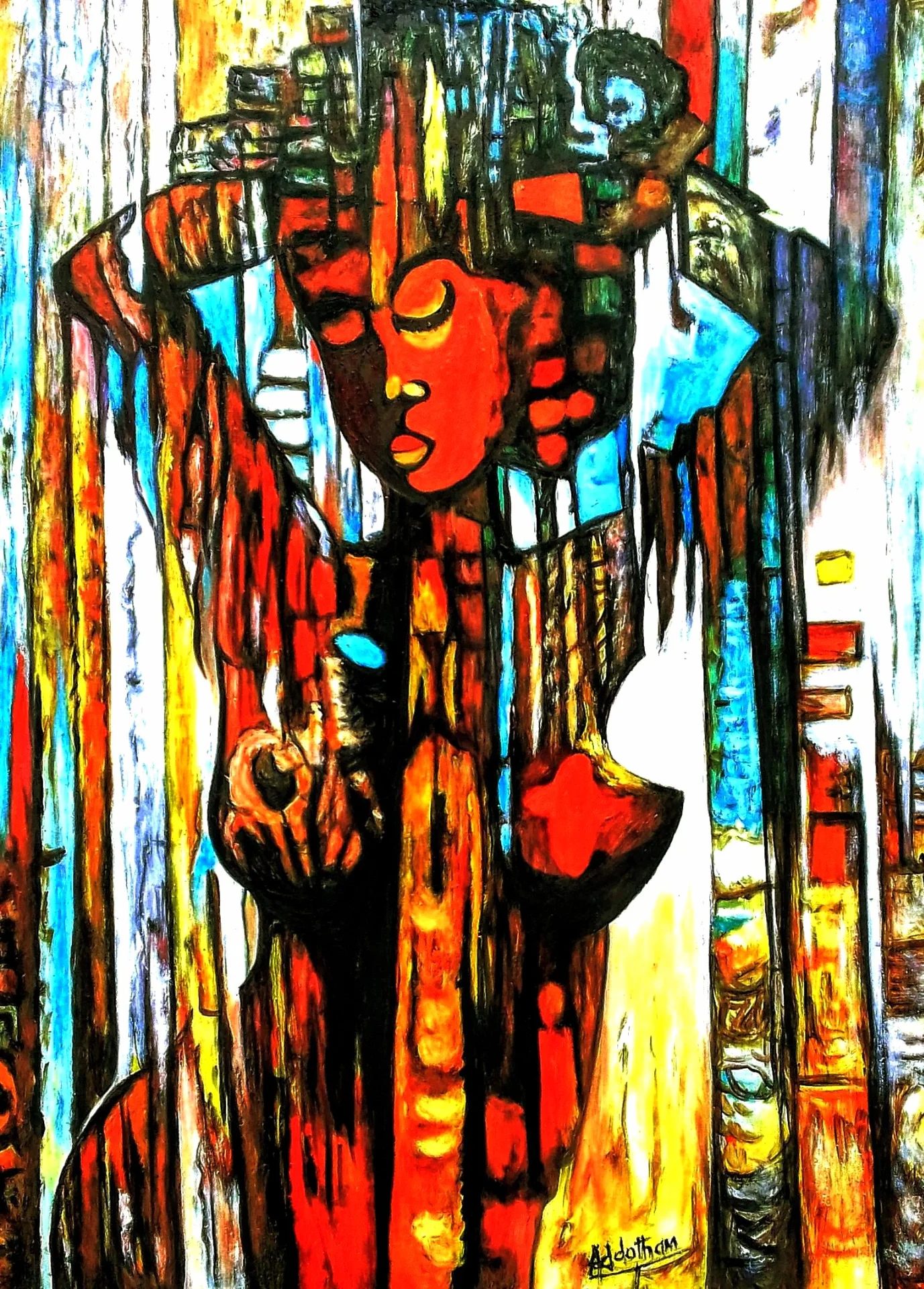 Archive of Works by Addo Christian Tham , artist / painter, landscape artist, portrait painter