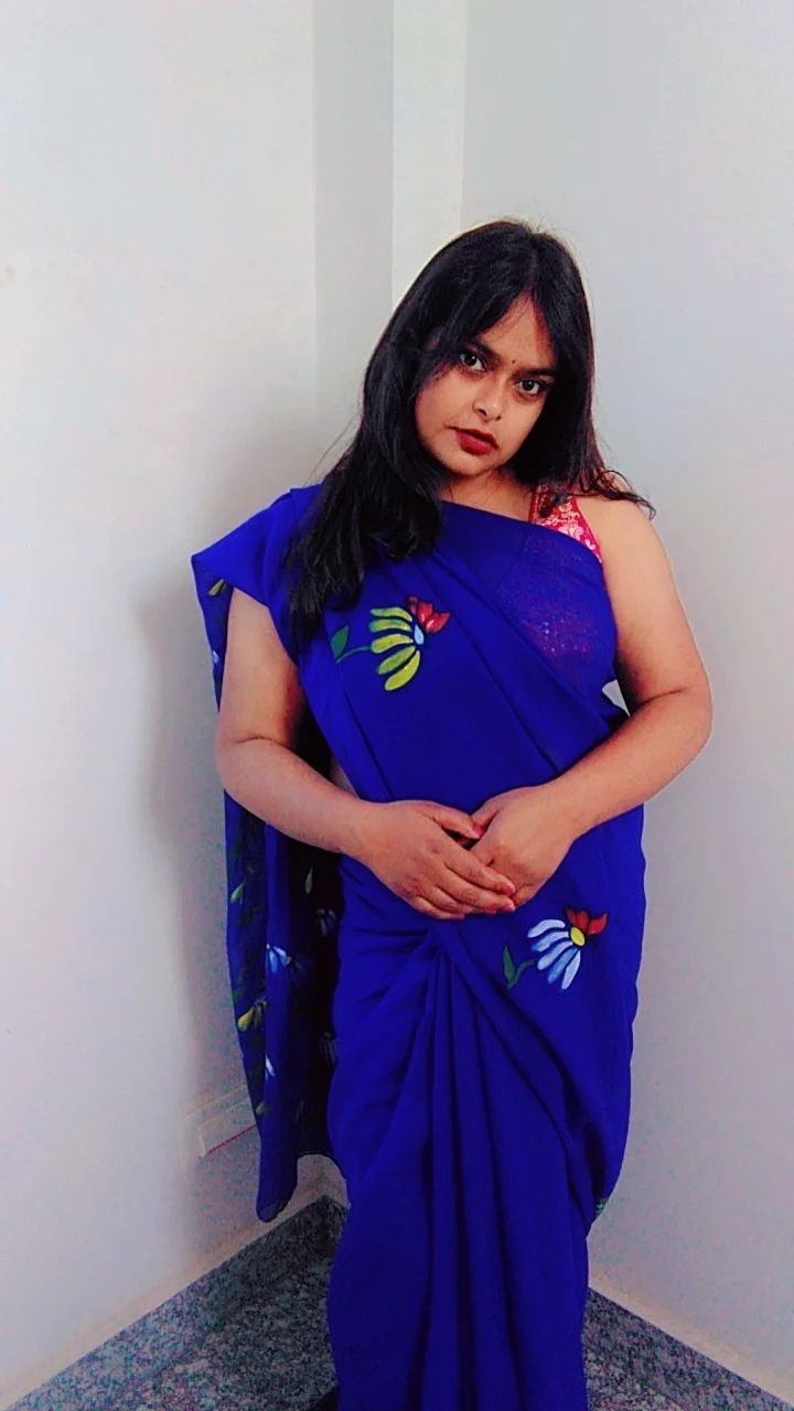 Portfolio by shikha Srivastava , saree painting