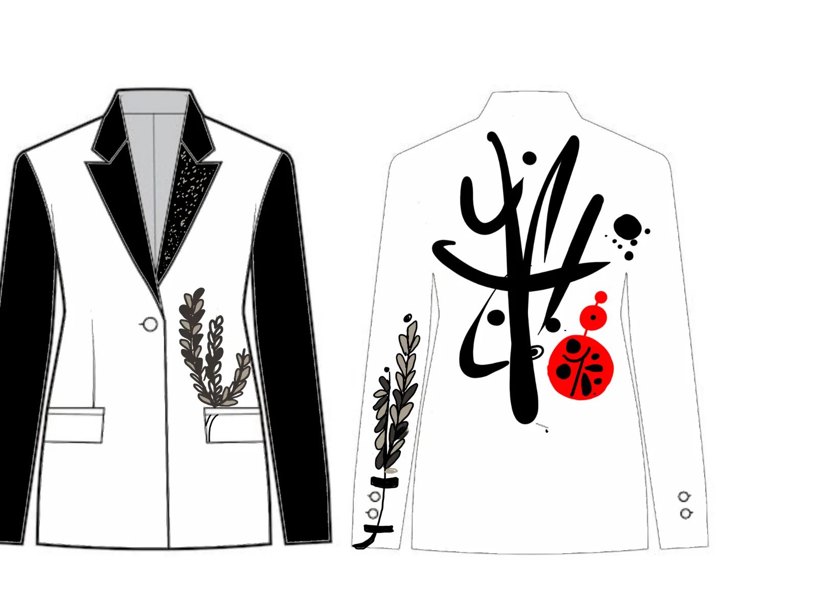Portfolio by Jijuba.art, fashion illustration