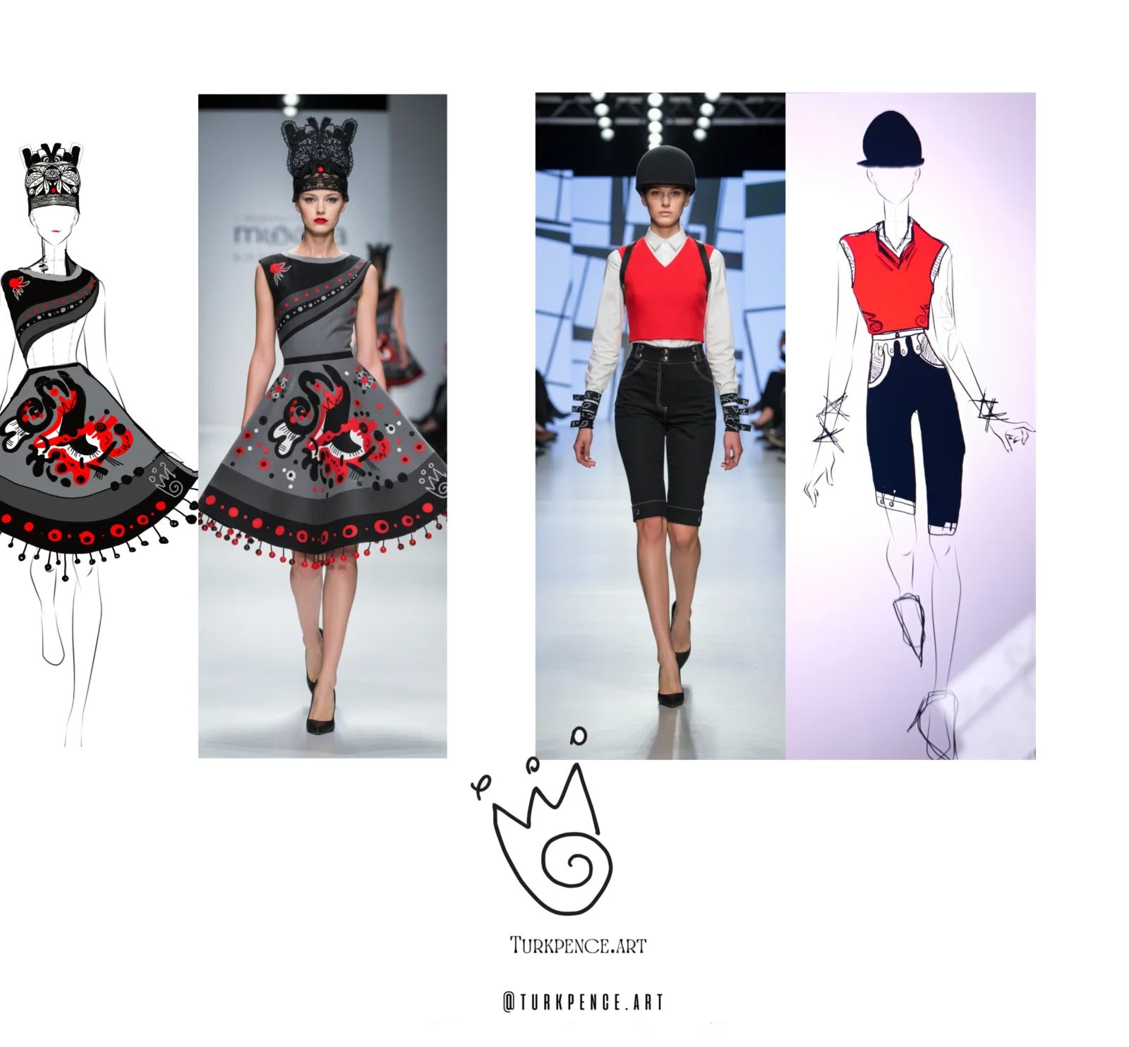 Portfolio by Jijuba.art, fashion illustration
