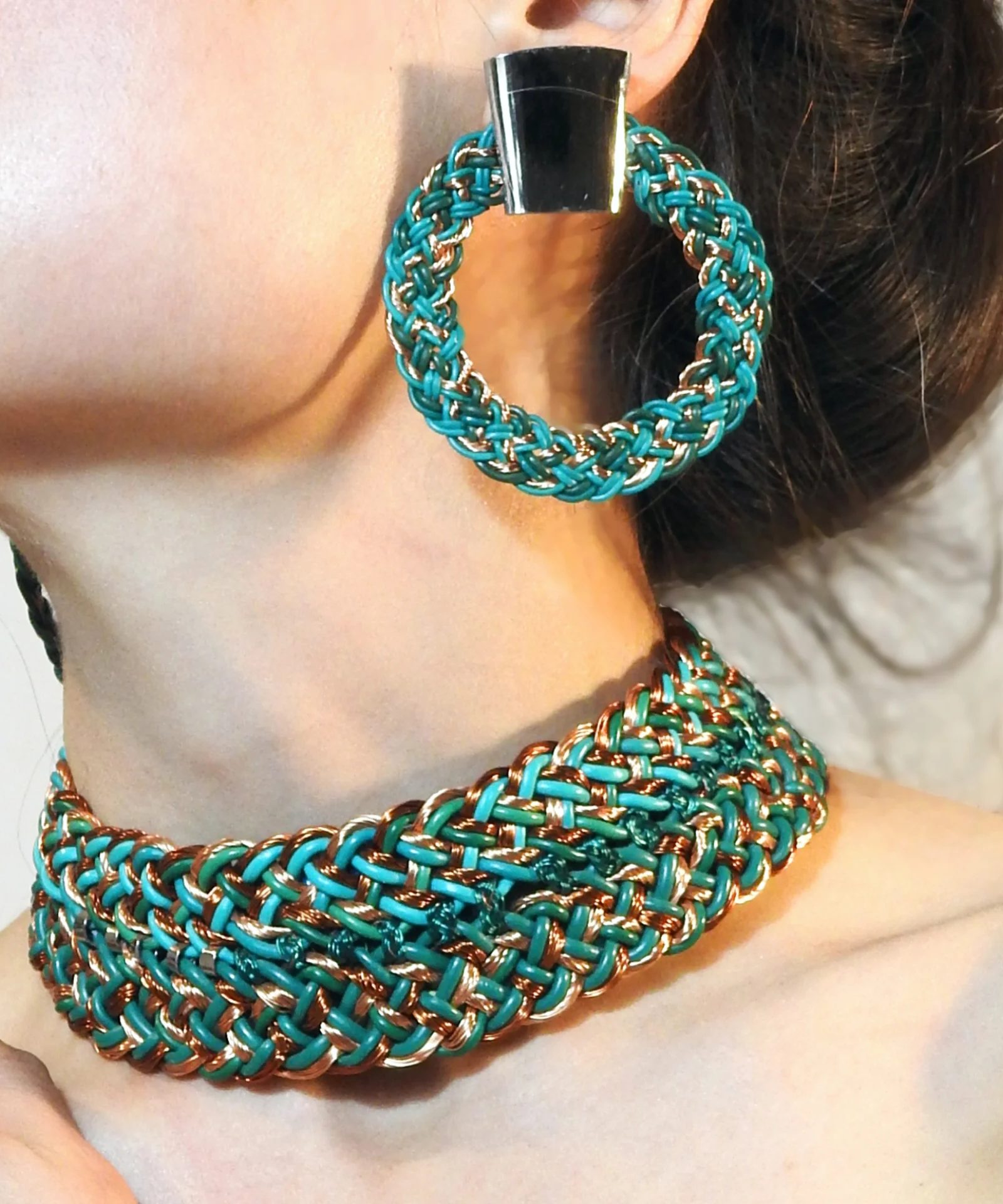 Sabrinna 1222 by Melisa Guevara Sustainable Jewelry, fashion — jewelry design