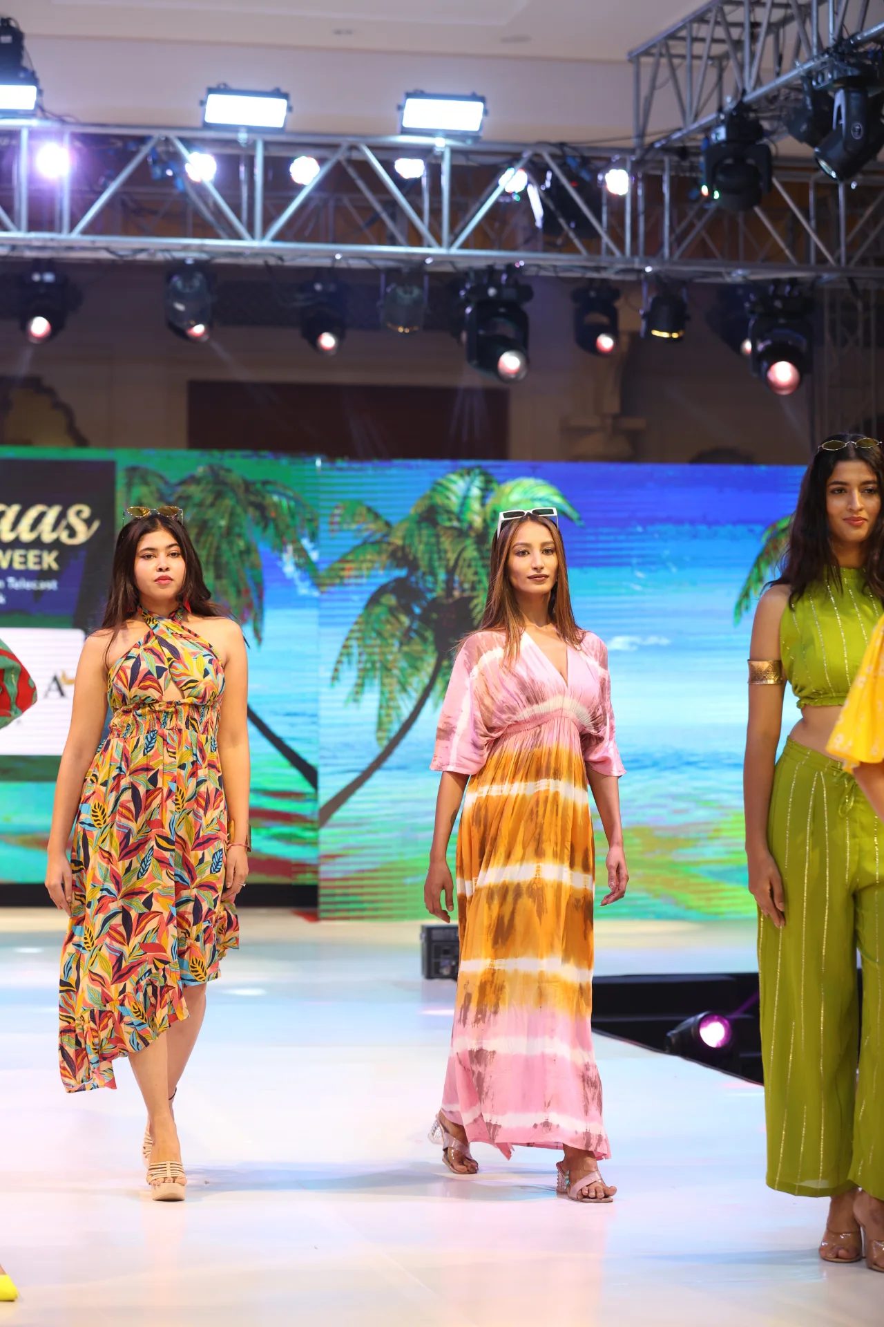 Eclectic Modern Resortwear by Tahir Mirza , fashion designer, enterpreneur