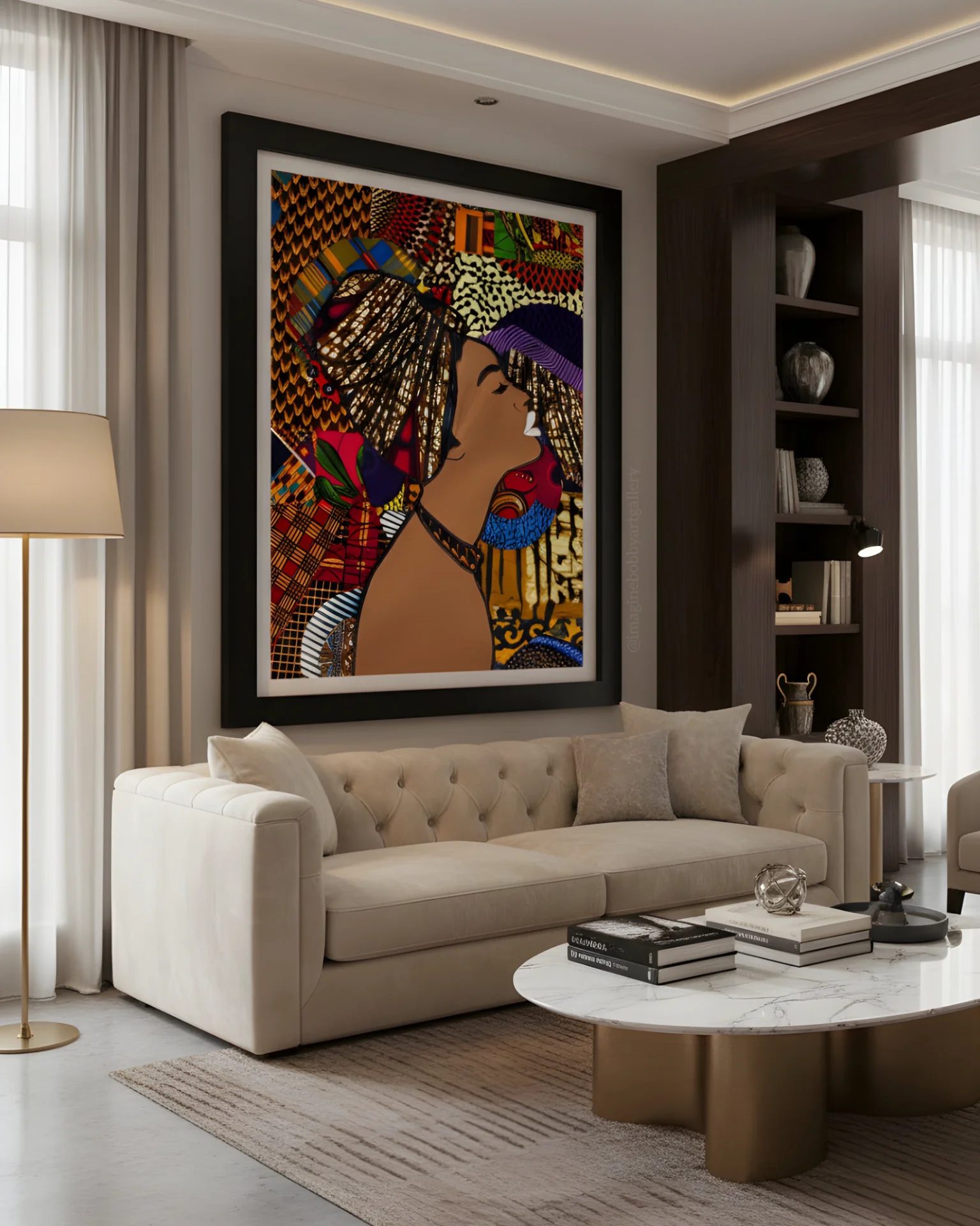 APUNANWU by Onyekachi Eneh, mixed media artist
