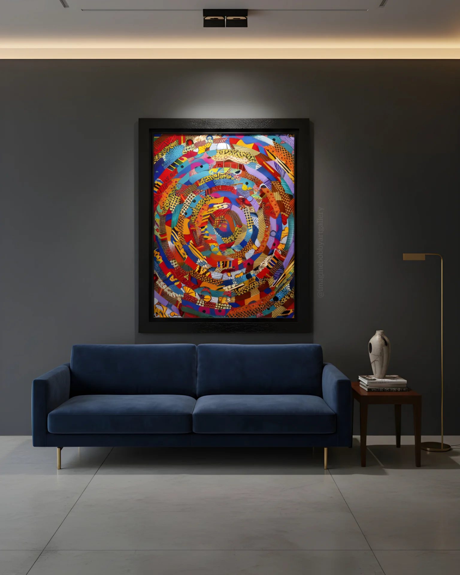 SELECTED WORKS by Onyekachi Eneh, mixed media artist