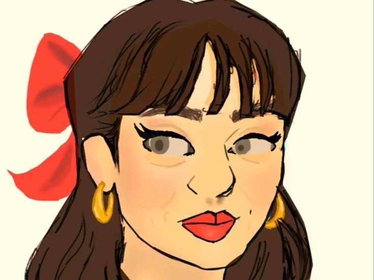 Referenced Drawing by temiajibewa13, fashion illustration