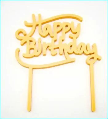 CAKE TOPPER by Marita, diy piñatas. 3d printing