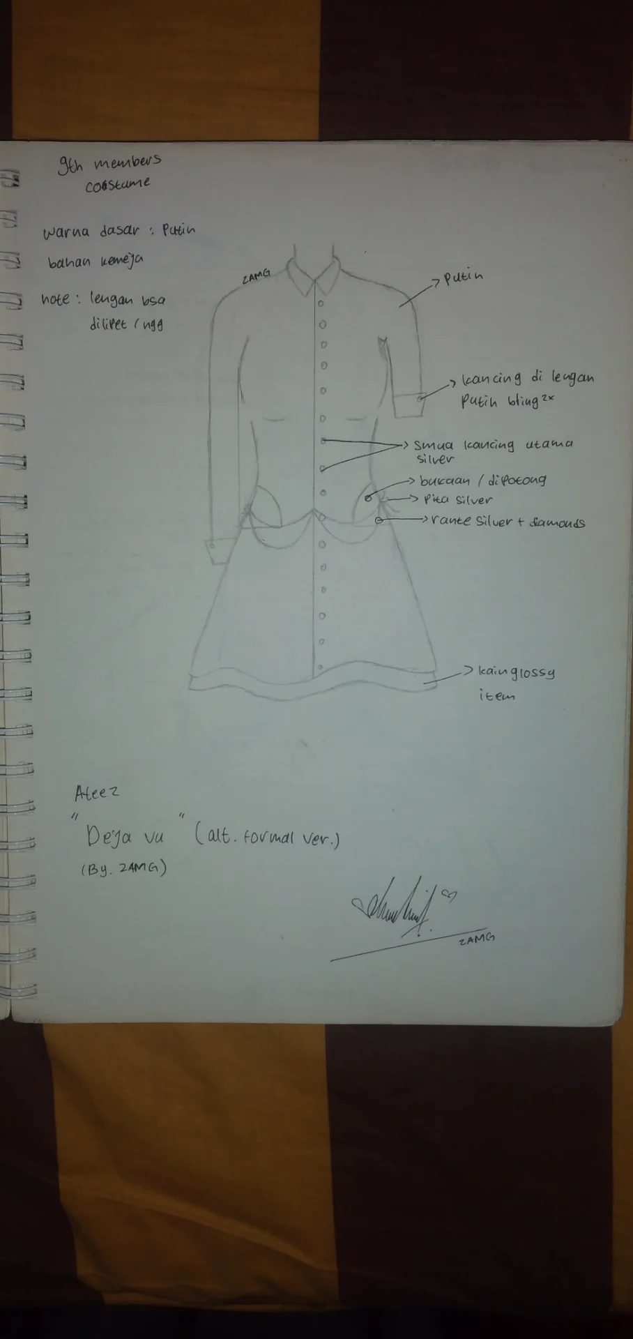 Designs by Zillaetha Andrea, fashion designing and modelling