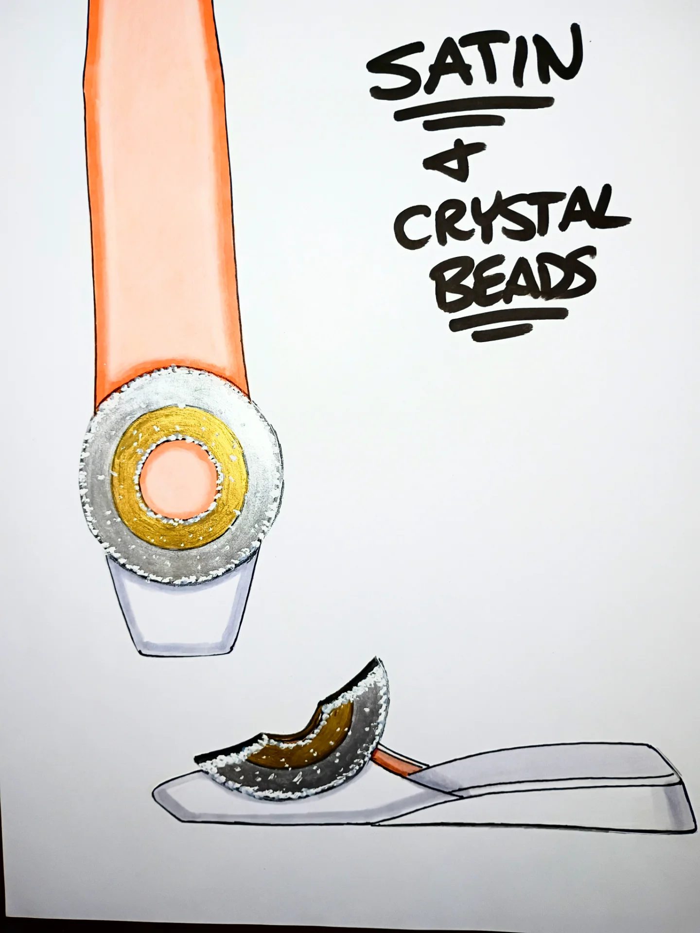 SELECTED ARCHIVE by Steve Goss, fashion illustration
