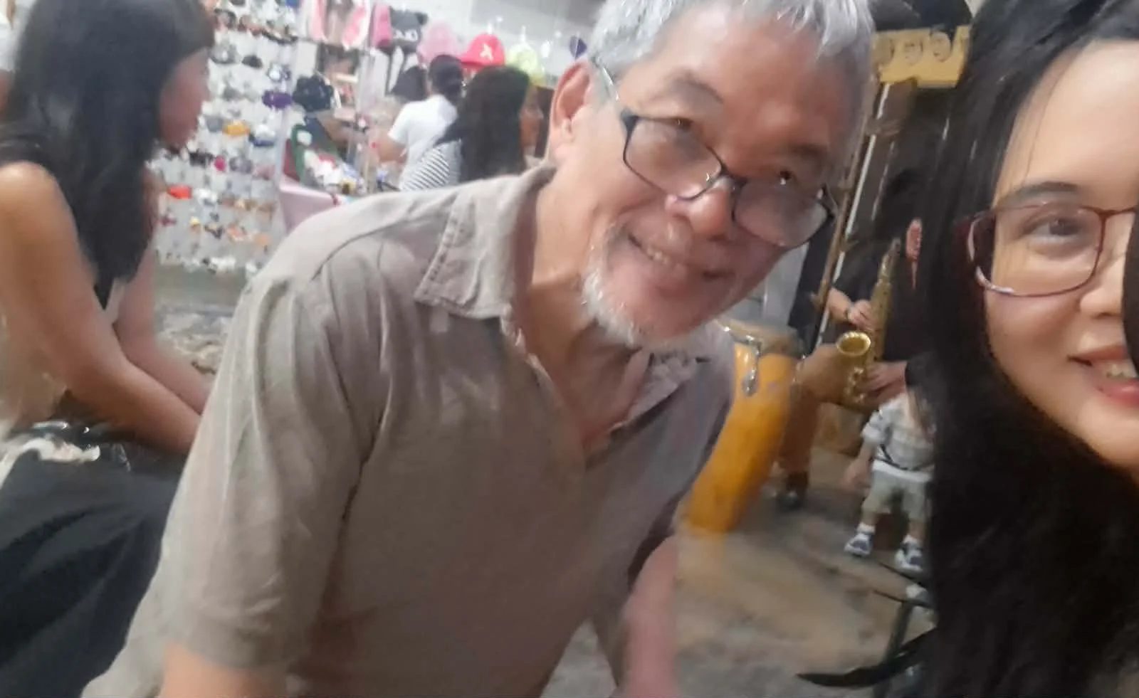 with Founder of Culture Shack, Sir Ronnie Tayag by Dee Lao, writer, filmmaker, performance art, singer, english teacher