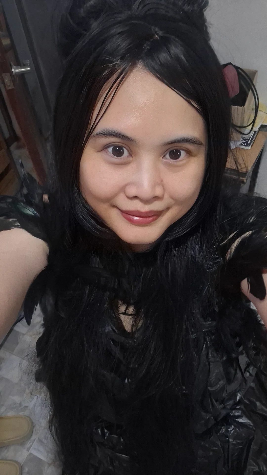 my salvage art look ;-P by Dee Lao, writer, filmmaker, performance art, singer, english teacher