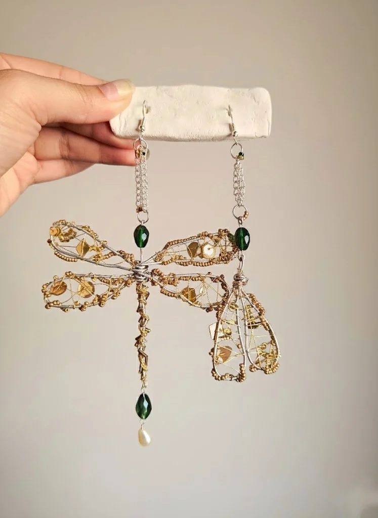 Featherstone earrings by mnidhi2698, featherstone earrings