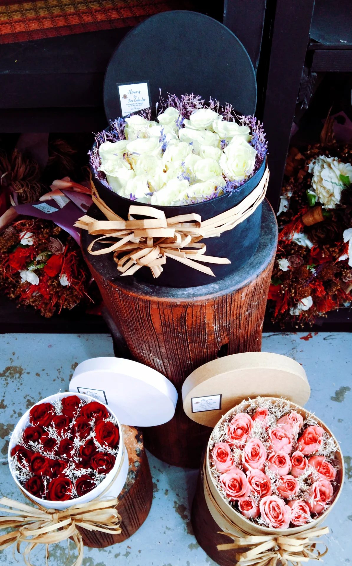 Selected Works by June Cabarles , international florist