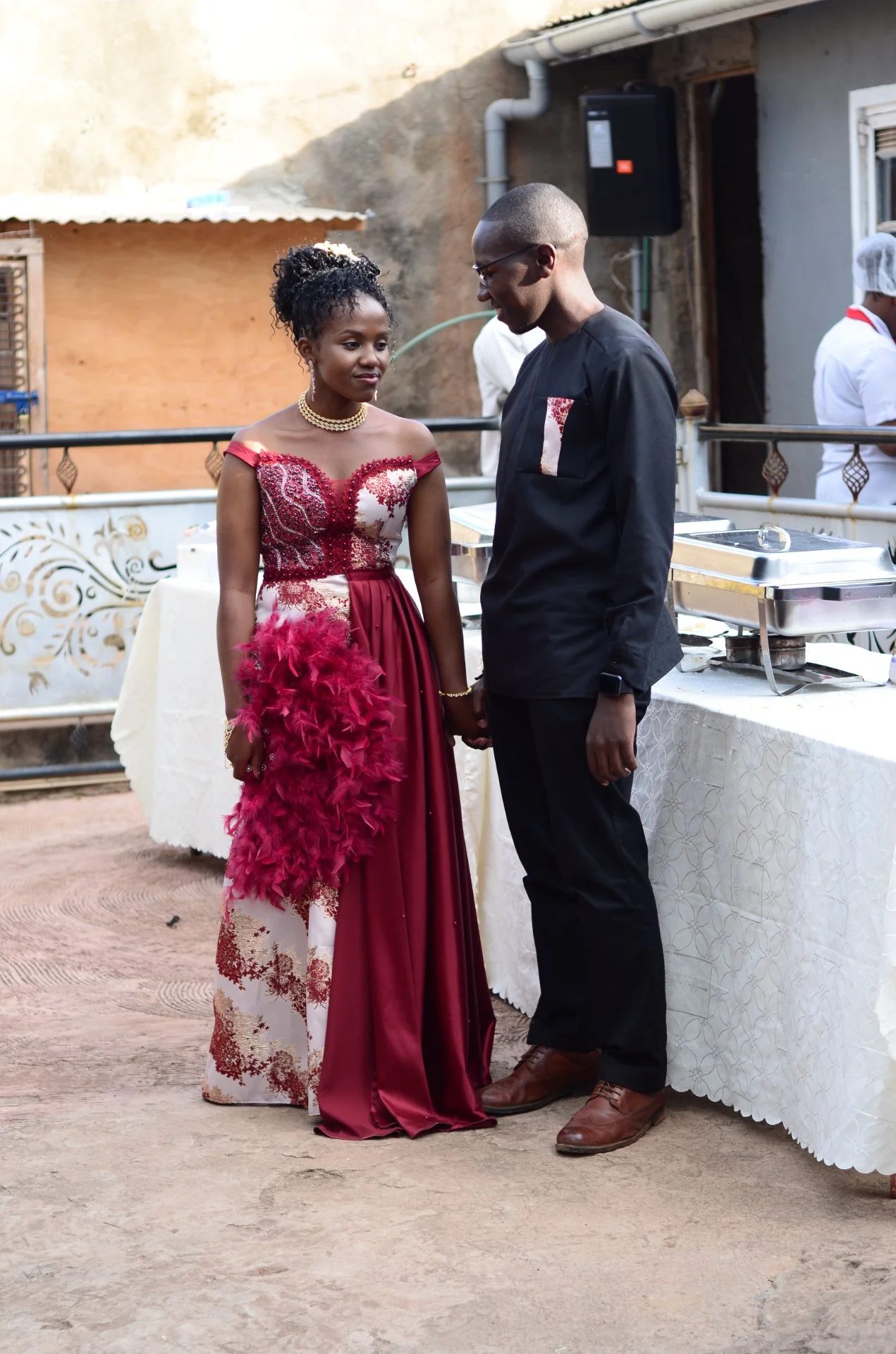 Traditional wedding outfits by Lucy King'ori, fashion photography