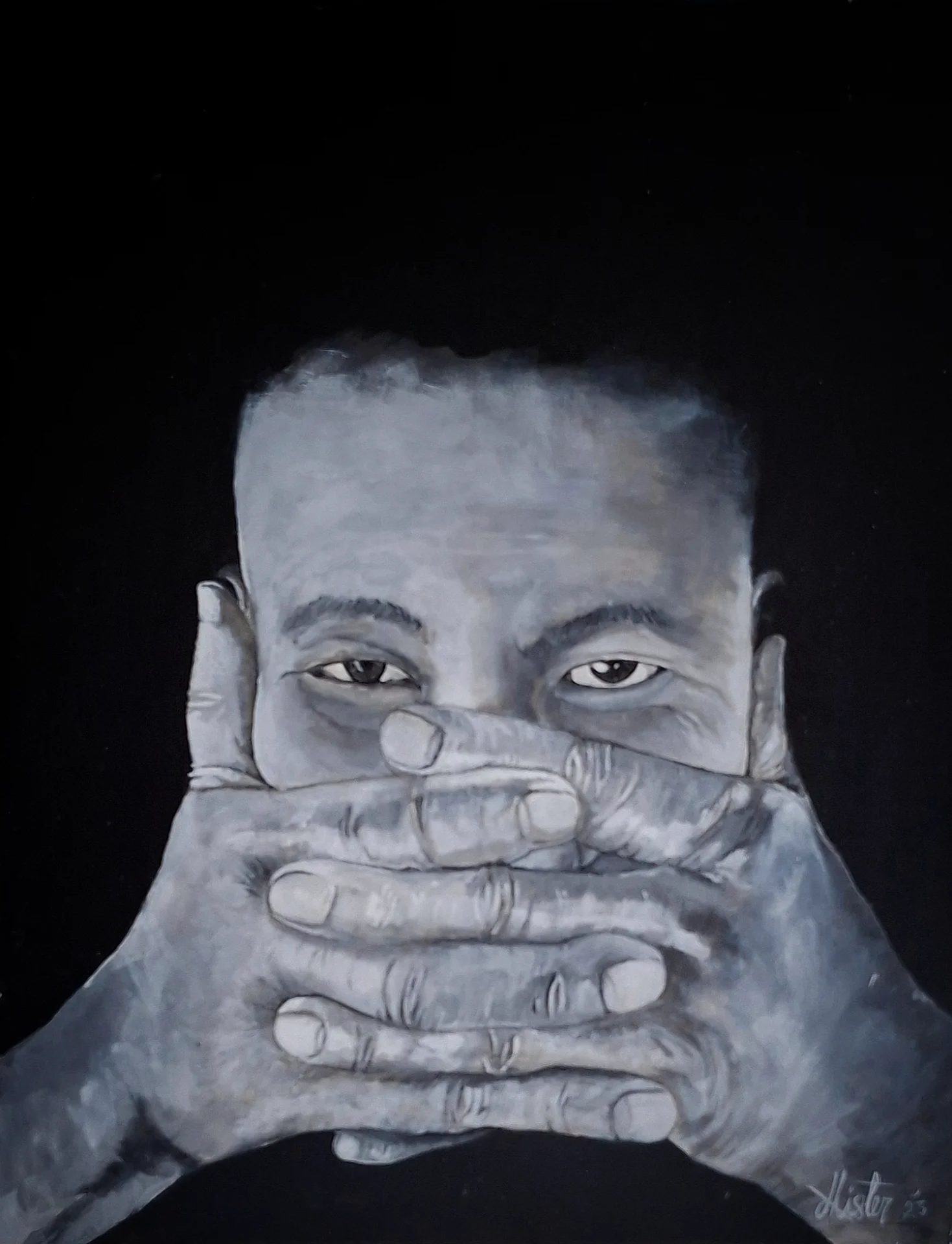 SELECTED CANVASES by Ron Allister, painter