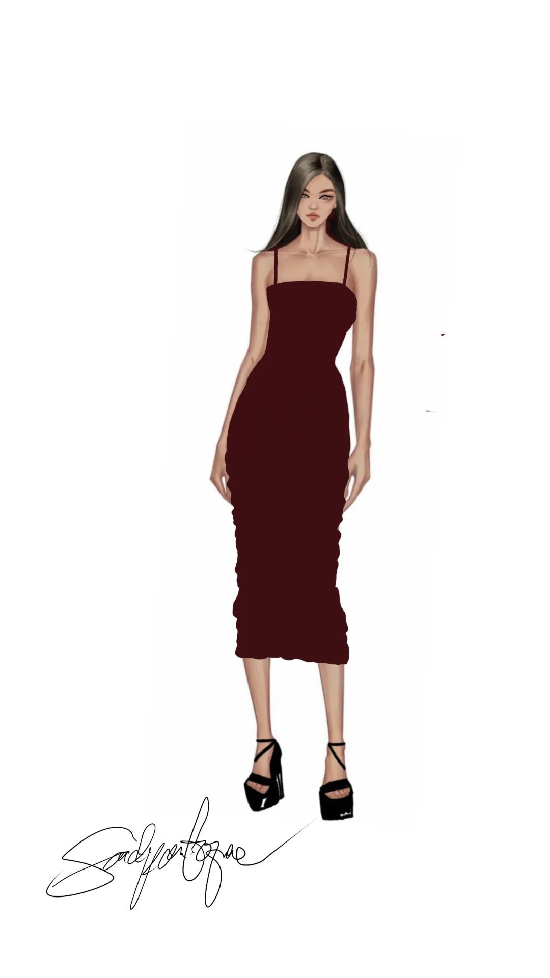 Portfolio by michellealcazar2204, fashion illustration