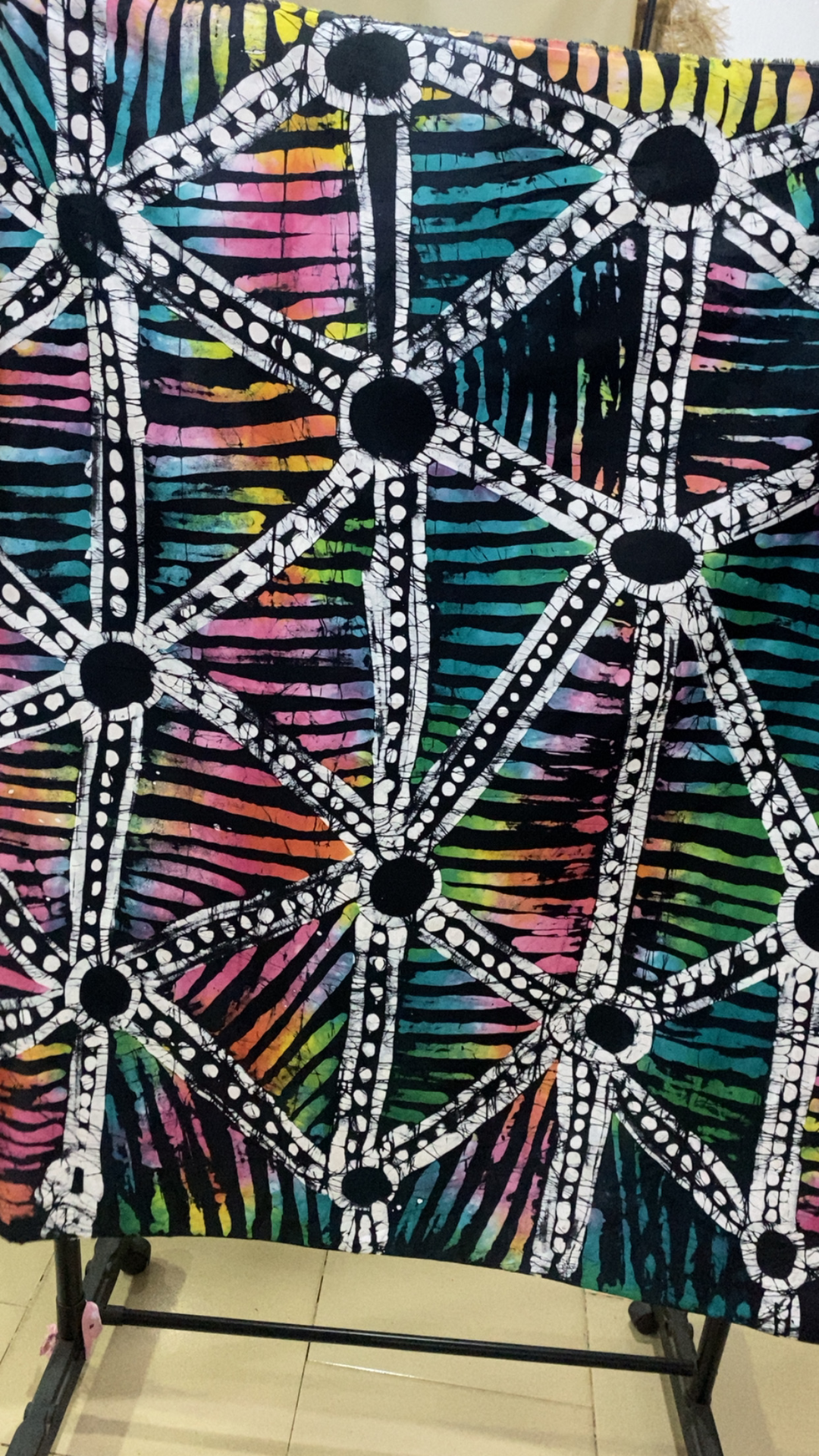 Selected Works by Omo Meghoma, textile designer